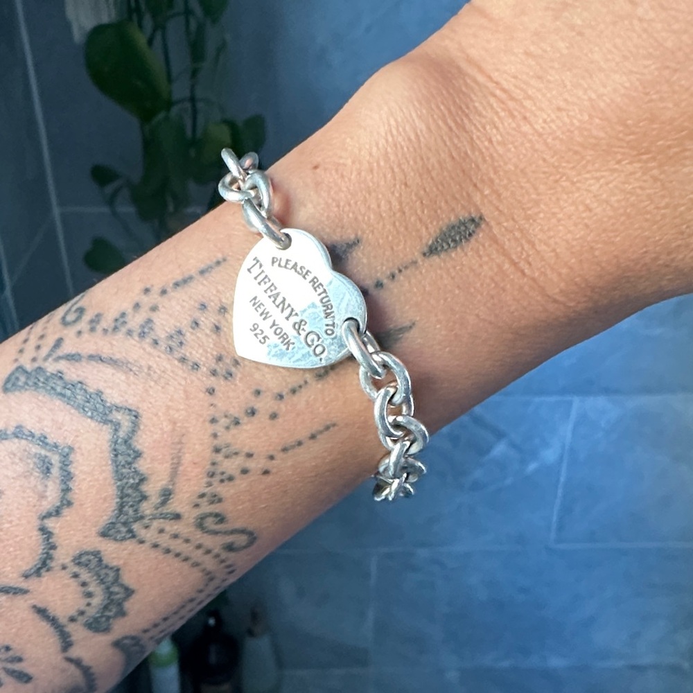 Tiffany & Co. Silver Heart Bracelet
